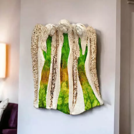 Engel Glaube Hoffnung Liebe - Art Leaf 
